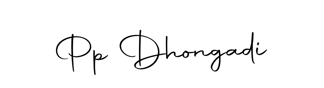 Pp Dhongadi stylish signature style. Best Handwritten Sign (Autography-DOLnW) for my name. Handwritten Signature Collection Ideas for my name Pp Dhongadi. Pp Dhongadi signature style 10 images and pictures png