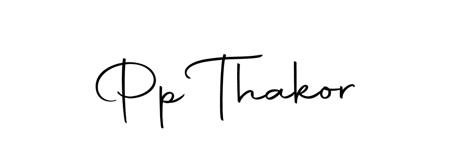 Pp Thakor stylish signature style. Best Handwritten Sign (Autography-DOLnW) for my name. Handwritten Signature Collection Ideas for my name Pp Thakor. Pp Thakor signature style 10 images and pictures png