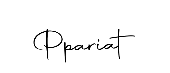 The best way (Autography-DOLnW) to make a short signature is to pick only two or three words in your name. The name Ppariat include a total of six letters. For converting this name. Ppariat signature style 10 images and pictures png