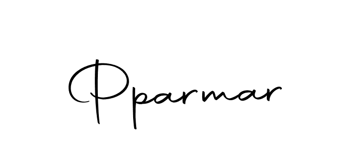 Create a beautiful signature design for name Pparmar. With this signature (Autography-DOLnW) fonts, you can make a handwritten signature for free. Pparmar signature style 10 images and pictures png