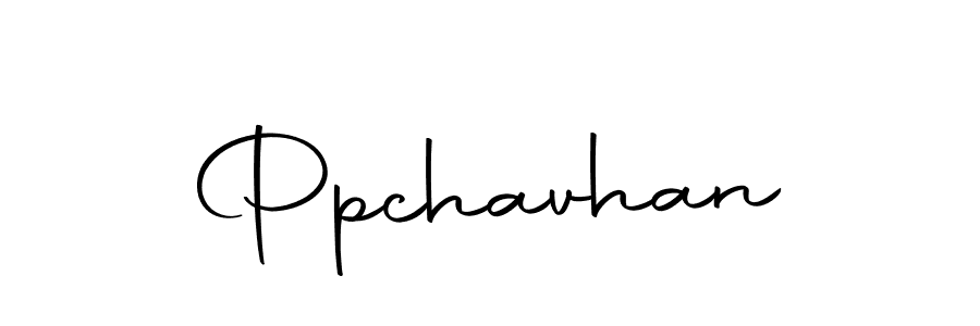 How to make Ppchavhan signature? Autography-DOLnW is a professional autograph style. Create handwritten signature for Ppchavhan name. Ppchavhan signature style 10 images and pictures png