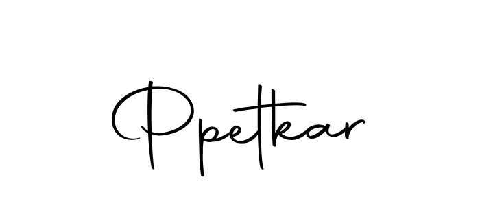 It looks lik you need a new signature style for name Ppetkar. Design unique handwritten (Autography-DOLnW) signature with our free signature maker in just a few clicks. Ppetkar signature style 10 images and pictures png