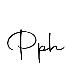 The best way (Autography-DOLnW) to make a short signature is to pick only two or three words in your name. The name Pph include a total of six letters. For converting this name. Pph signature style 10 images and pictures png