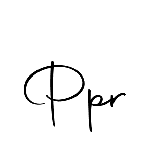 Create a beautiful signature design for name Ppr. With this signature (Autography-DOLnW) fonts, you can make a handwritten signature for free. Ppr signature style 10 images and pictures png