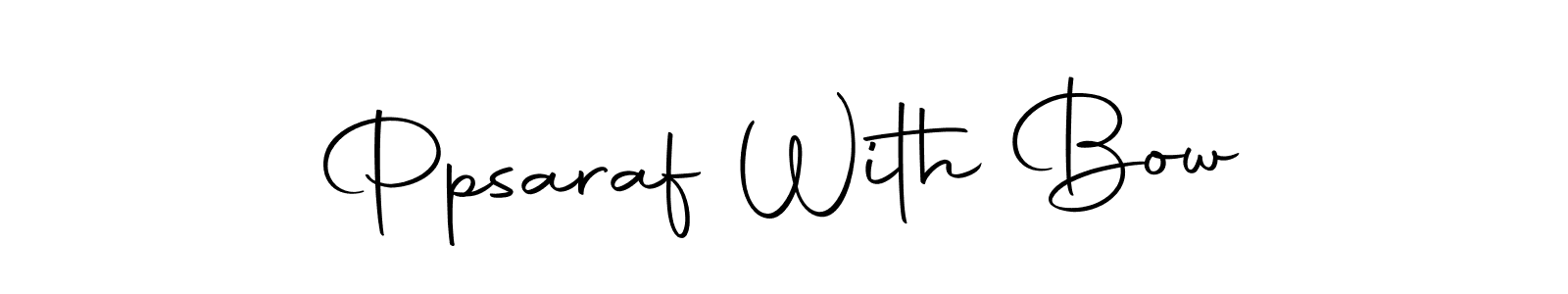 Similarly Autography-DOLnW is the best handwritten signature design. Signature creator online .You can use it as an online autograph creator for name Ppsaraf With Bow. Ppsaraf With Bow signature style 10 images and pictures png