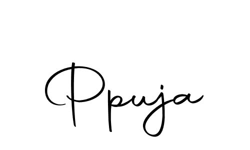 You can use this online signature creator to create a handwritten signature for the name Ppuja. This is the best online autograph maker. Ppuja signature style 10 images and pictures png