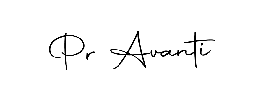 Design your own signature with our free online signature maker. With this signature software, you can create a handwritten (Autography-DOLnW) signature for name Pr Avanti. Pr Avanti signature style 10 images and pictures png