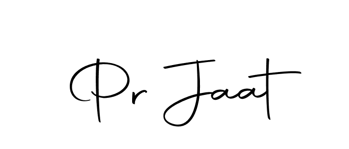 Make a beautiful signature design for name Pr Jaat. Use this online signature maker to create a handwritten signature for free. Pr Jaat signature style 10 images and pictures png
