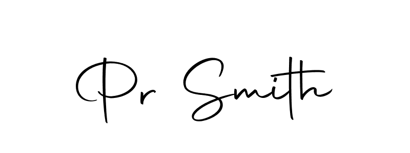 Create a beautiful signature design for name Pr Smith. With this signature (Autography-DOLnW) fonts, you can make a handwritten signature for free. Pr Smith signature style 10 images and pictures png