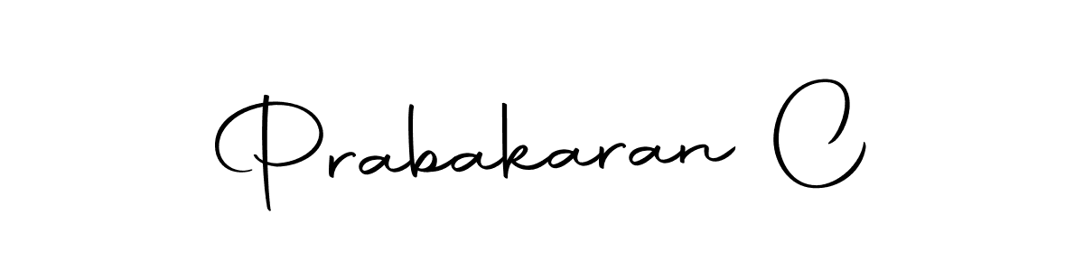 It looks lik you need a new signature style for name Prabakaran C. Design unique handwritten (Autography-DOLnW) signature with our free signature maker in just a few clicks. Prabakaran C signature style 10 images and pictures png