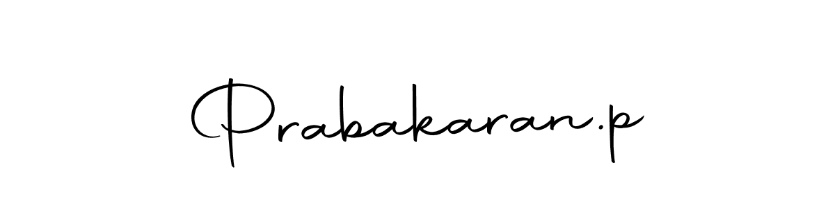 Create a beautiful signature design for name Prabakaran.p. With this signature (Autography-DOLnW) fonts, you can make a handwritten signature for free. Prabakaran.p signature style 10 images and pictures png