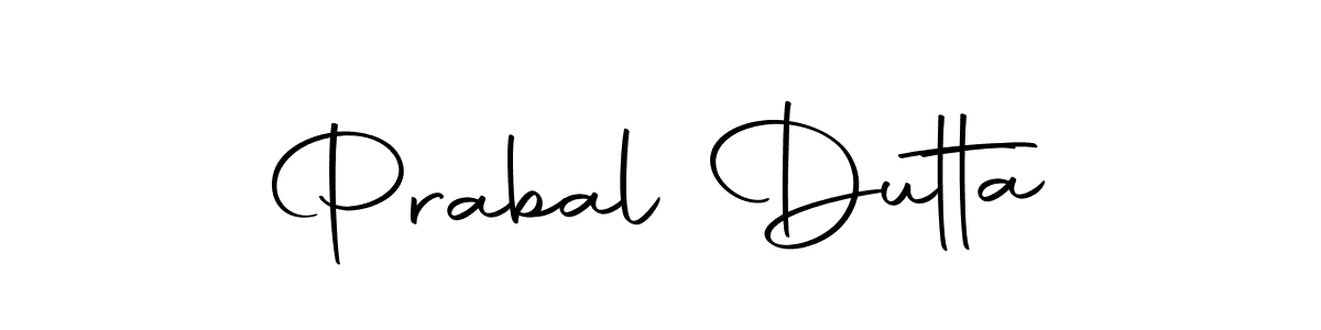 Also we have Prabal Dutta name is the best signature style. Create professional handwritten signature collection using Autography-DOLnW autograph style. Prabal Dutta signature style 10 images and pictures png
