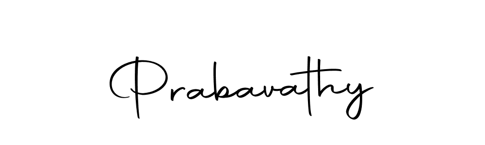 Prabavathy stylish signature style. Best Handwritten Sign (Autography-DOLnW) for my name. Handwritten Signature Collection Ideas for my name Prabavathy. Prabavathy signature style 10 images and pictures png