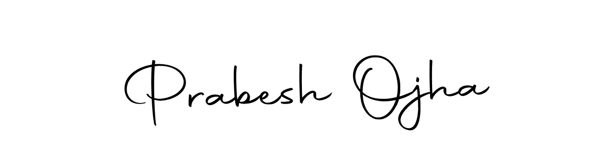 You should practise on your own different ways (Autography-DOLnW) to write your name (Prabesh Ojha) in signature. don't let someone else do it for you. Prabesh Ojha signature style 10 images and pictures png