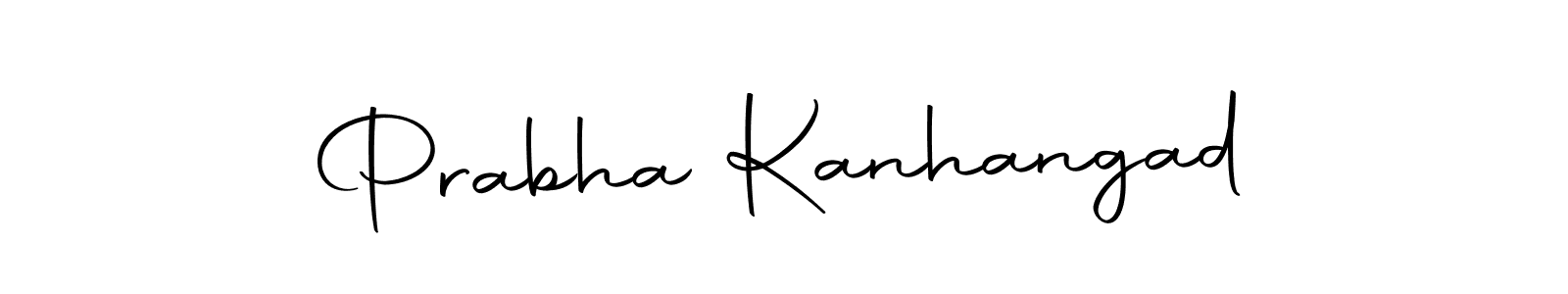 Design your own signature with our free online signature maker. With this signature software, you can create a handwritten (Autography-DOLnW) signature for name Prabha Kanhangad. Prabha Kanhangad signature style 10 images and pictures png