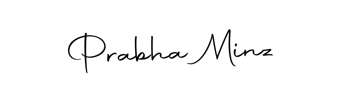 Similarly Autography-DOLnW is the best handwritten signature design. Signature creator online .You can use it as an online autograph creator for name Prabha Minz. Prabha Minz signature style 10 images and pictures png