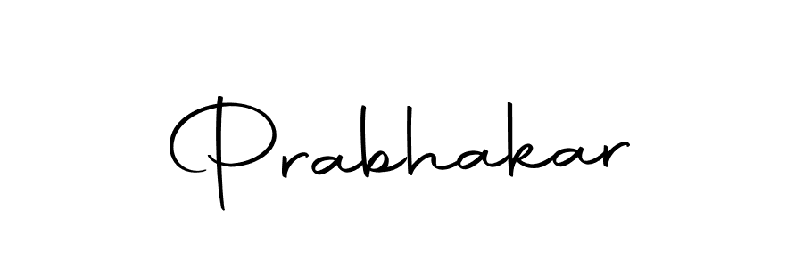 Make a beautiful signature design for name Prabhakar. Use this online signature maker to create a handwritten signature for free. Prabhakar signature style 10 images and pictures png