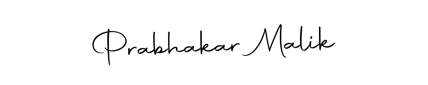 Make a beautiful signature design for name Prabhakar Malik. Use this online signature maker to create a handwritten signature for free. Prabhakar Malik signature style 10 images and pictures png
