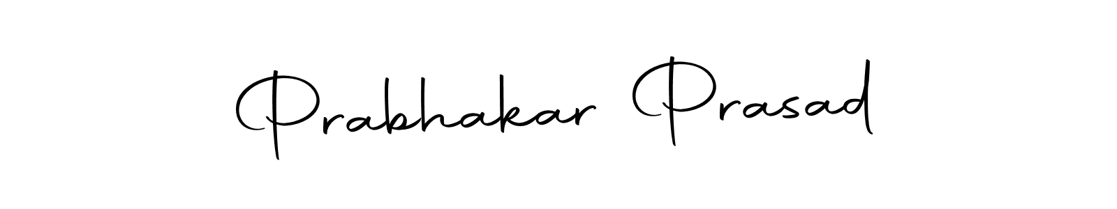 Design your own signature with our free online signature maker. With this signature software, you can create a handwritten (Autography-DOLnW) signature for name Prabhakar Prasad. Prabhakar Prasad signature style 10 images and pictures png