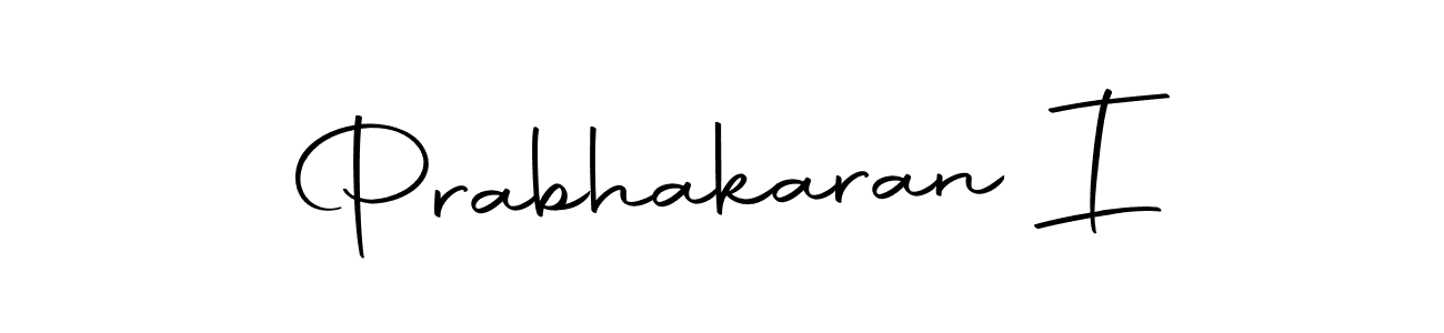 Make a short Prabhakaran I signature style. Manage your documents anywhere anytime using Autography-DOLnW. Create and add eSignatures, submit forms, share and send files easily. Prabhakaran I signature style 10 images and pictures png