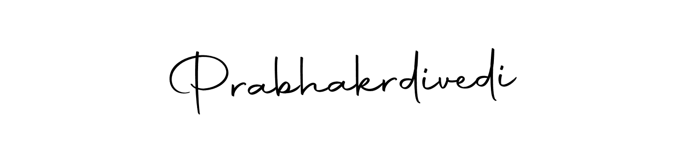 Make a beautiful signature design for name Prabhakrdivedi. With this signature (Autography-DOLnW) style, you can create a handwritten signature for free. Prabhakrdivedi signature style 10 images and pictures png