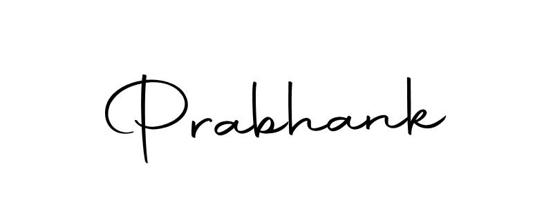 The best way (Autography-DOLnW) to make a short signature is to pick only two or three words in your name. The name Prabhank include a total of six letters. For converting this name. Prabhank signature style 10 images and pictures png