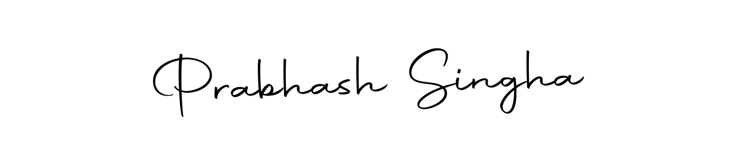 Prabhash Singha stylish signature style. Best Handwritten Sign (Autography-DOLnW) for my name. Handwritten Signature Collection Ideas for my name Prabhash Singha. Prabhash Singha signature style 10 images and pictures png