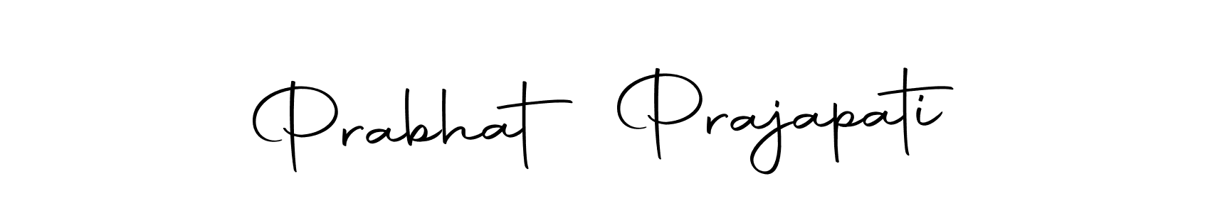 Design your own signature with our free online signature maker. With this signature software, you can create a handwritten (Autography-DOLnW) signature for name Prabhat Prajapati. Prabhat Prajapati signature style 10 images and pictures png