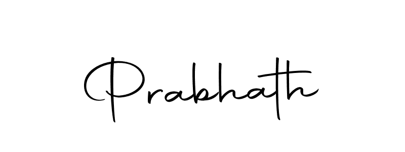 Make a beautiful signature design for name Prabhath. With this signature (Autography-DOLnW) style, you can create a handwritten signature for free. Prabhath signature style 10 images and pictures png