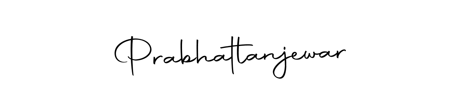 How to make Prabhatlanjewar name signature. Use Autography-DOLnW style for creating short signs online. This is the latest handwritten sign. Prabhatlanjewar signature style 10 images and pictures png