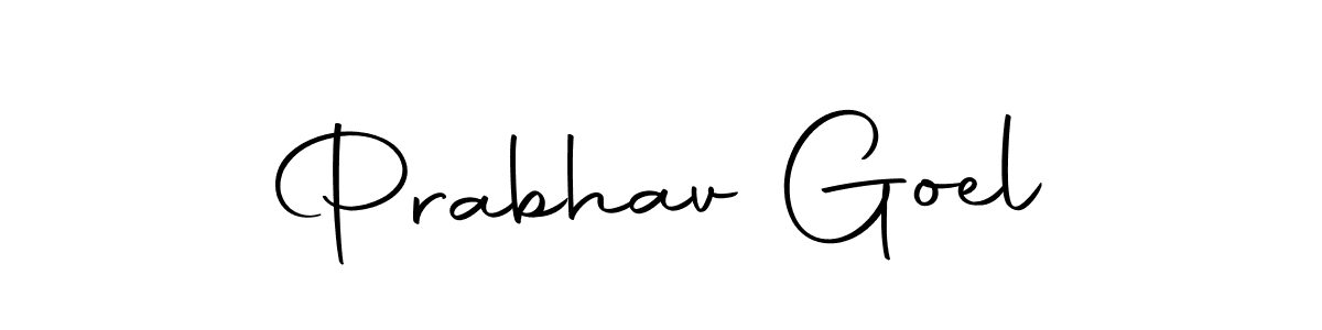 Here are the top 10 professional signature styles for the name Prabhav Goel. These are the best autograph styles you can use for your name. Prabhav Goel signature style 10 images and pictures png