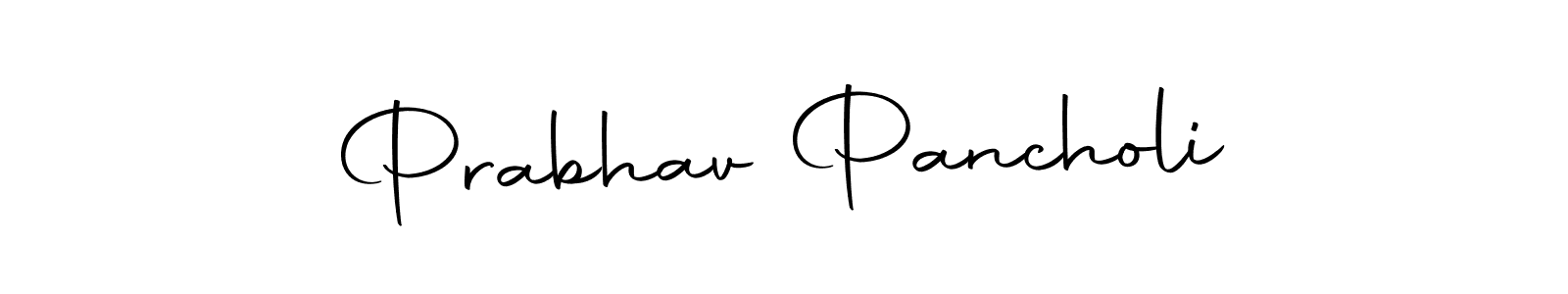 Also we have Prabhav Pancholi name is the best signature style. Create professional handwritten signature collection using Autography-DOLnW autograph style. Prabhav Pancholi signature style 10 images and pictures png