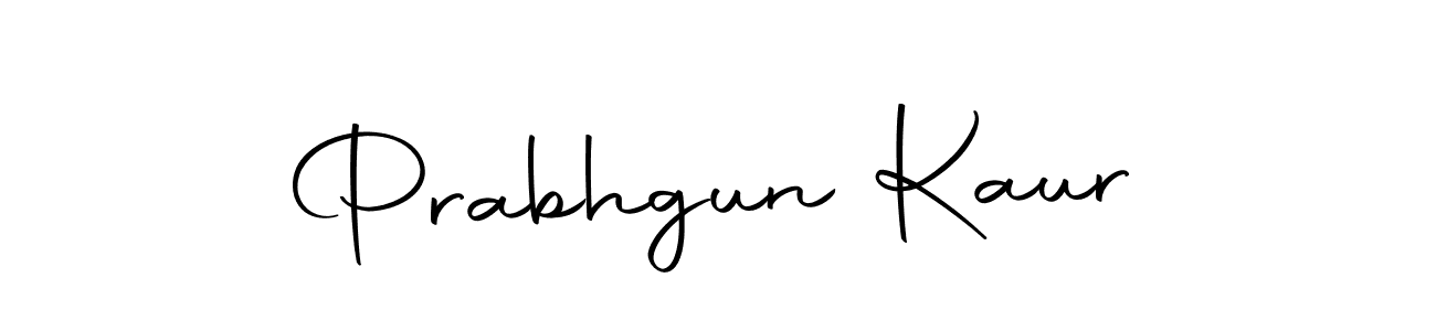 Make a beautiful signature design for name Prabhgun Kaur. With this signature (Autography-DOLnW) style, you can create a handwritten signature for free. Prabhgun Kaur signature style 10 images and pictures png