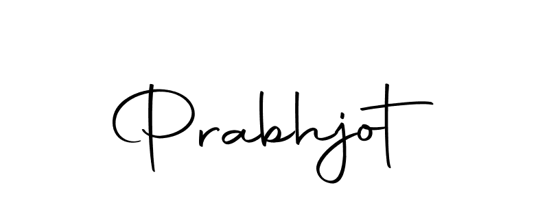 The best way (Autography-DOLnW) to make a short signature is to pick only two or three words in your name. The name Prabhjot include a total of six letters. For converting this name. Prabhjot signature style 10 images and pictures png