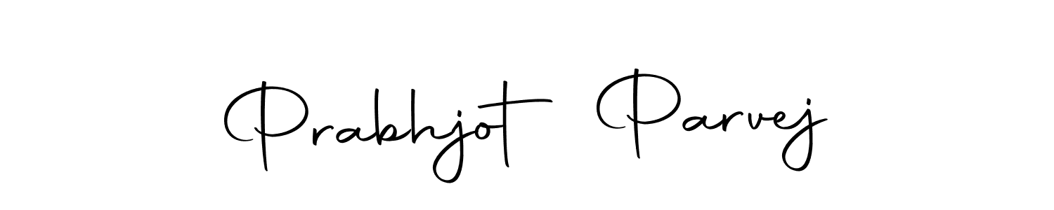 The best way (Autography-DOLnW) to make a short signature is to pick only two or three words in your name. The name Prabhjot Parvej include a total of six letters. For converting this name. Prabhjot Parvej signature style 10 images and pictures png