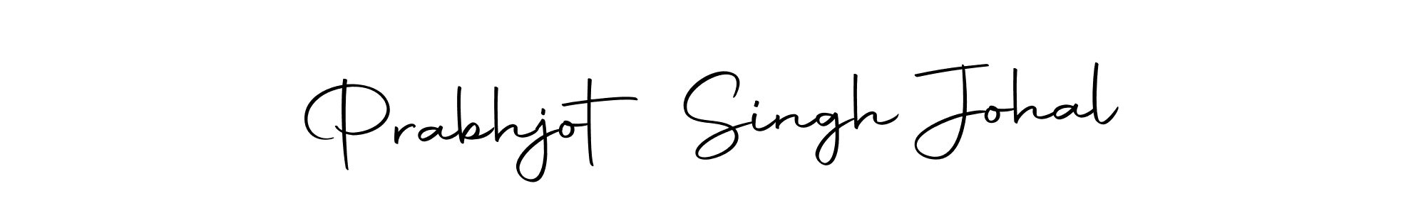 Use a signature maker to create a handwritten signature online. With this signature software, you can design (Autography-DOLnW) your own signature for name Prabhjot Singh Johal. Prabhjot Singh Johal signature style 10 images and pictures png