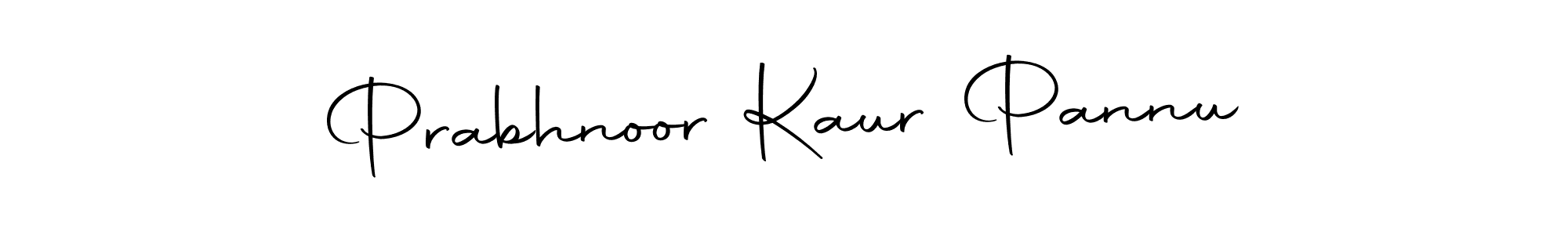 Create a beautiful signature design for name Prabhnoor Kaur Pannu. With this signature (Autography-DOLnW) fonts, you can make a handwritten signature for free. Prabhnoor Kaur Pannu signature style 10 images and pictures png