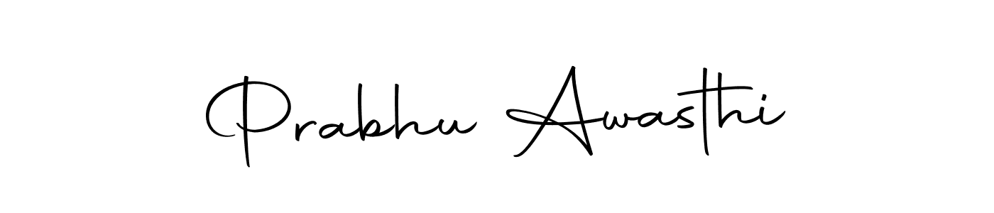 Make a beautiful signature design for name Prabhu Awasthi. Use this online signature maker to create a handwritten signature for free. Prabhu Awasthi signature style 10 images and pictures png