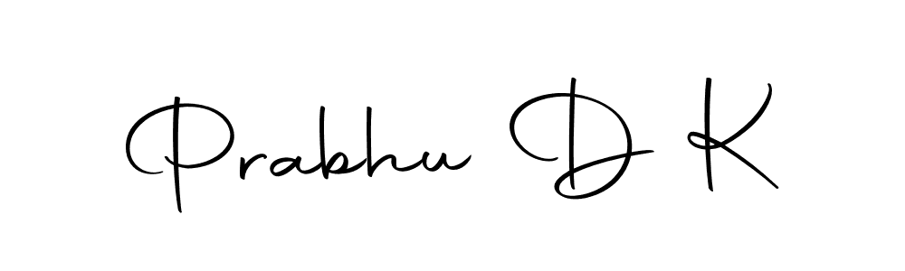 How to make Prabhu D K signature? Autography-DOLnW is a professional autograph style. Create handwritten signature for Prabhu D K name. Prabhu D K signature style 10 images and pictures png