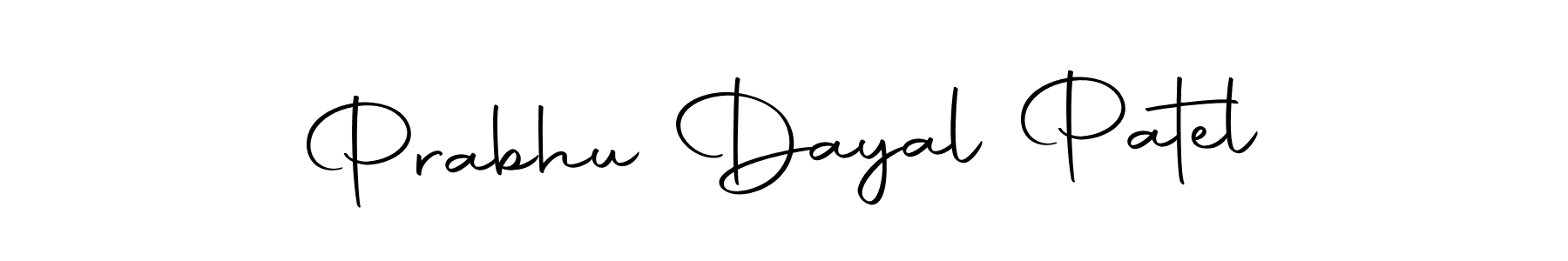 How to make Prabhu Dayal Patel signature? Autography-DOLnW is a professional autograph style. Create handwritten signature for Prabhu Dayal Patel name. Prabhu Dayal Patel signature style 10 images and pictures png