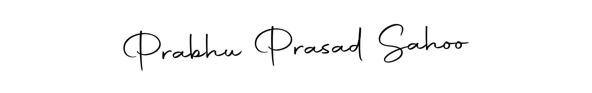 How to make Prabhu Prasad Sahoo name signature. Use Autography-DOLnW style for creating short signs online. This is the latest handwritten sign. Prabhu Prasad Sahoo signature style 10 images and pictures png