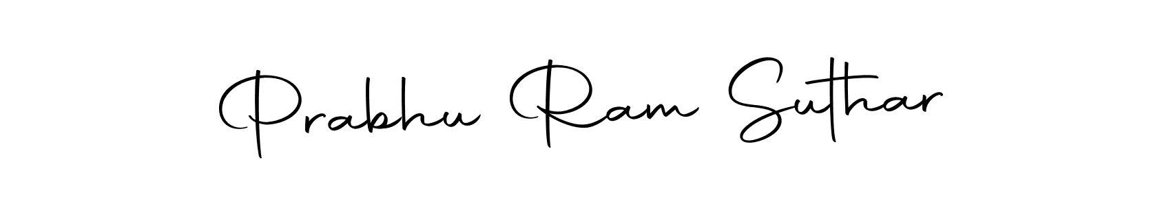 How to make Prabhu Ram Suthar signature? Autography-DOLnW is a professional autograph style. Create handwritten signature for Prabhu Ram Suthar name. Prabhu Ram Suthar signature style 10 images and pictures png