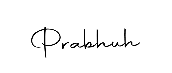 It looks lik you need a new signature style for name Prabhuh. Design unique handwritten (Autography-DOLnW) signature with our free signature maker in just a few clicks. Prabhuh signature style 10 images and pictures png