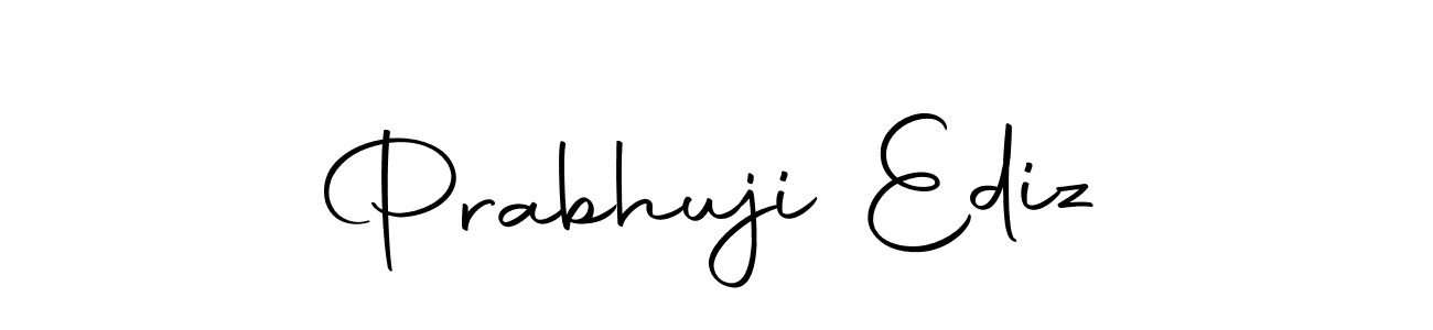 Once you've used our free online signature maker to create your best signature Autography-DOLnW style, it's time to enjoy all of the benefits that Prabhuji Ediz name signing documents. Prabhuji Ediz signature style 10 images and pictures png