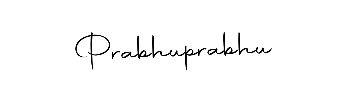 Prabhuprabhu stylish signature style. Best Handwritten Sign (Autography-DOLnW) for my name. Handwritten Signature Collection Ideas for my name Prabhuprabhu. Prabhuprabhu signature style 10 images and pictures png