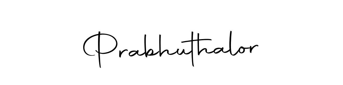 Once you've used our free online signature maker to create your best signature Autography-DOLnW style, it's time to enjoy all of the benefits that Prabhuthalor name signing documents. Prabhuthalor signature style 10 images and pictures png