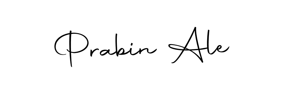 Make a beautiful signature design for name Prabin Ale. With this signature (Autography-DOLnW) style, you can create a handwritten signature for free. Prabin Ale signature style 10 images and pictures png