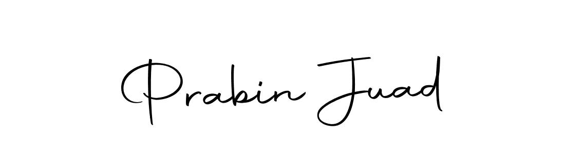 Make a short Prabin Juad signature style. Manage your documents anywhere anytime using Autography-DOLnW. Create and add eSignatures, submit forms, share and send files easily. Prabin Juad signature style 10 images and pictures png