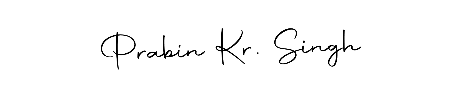 You can use this online signature creator to create a handwritten signature for the name Prabin Kr. Singh. This is the best online autograph maker. Prabin Kr. Singh signature style 10 images and pictures png