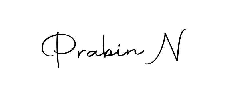 You can use this online signature creator to create a handwritten signature for the name Prabin N. This is the best online autograph maker. Prabin N signature style 10 images and pictures png